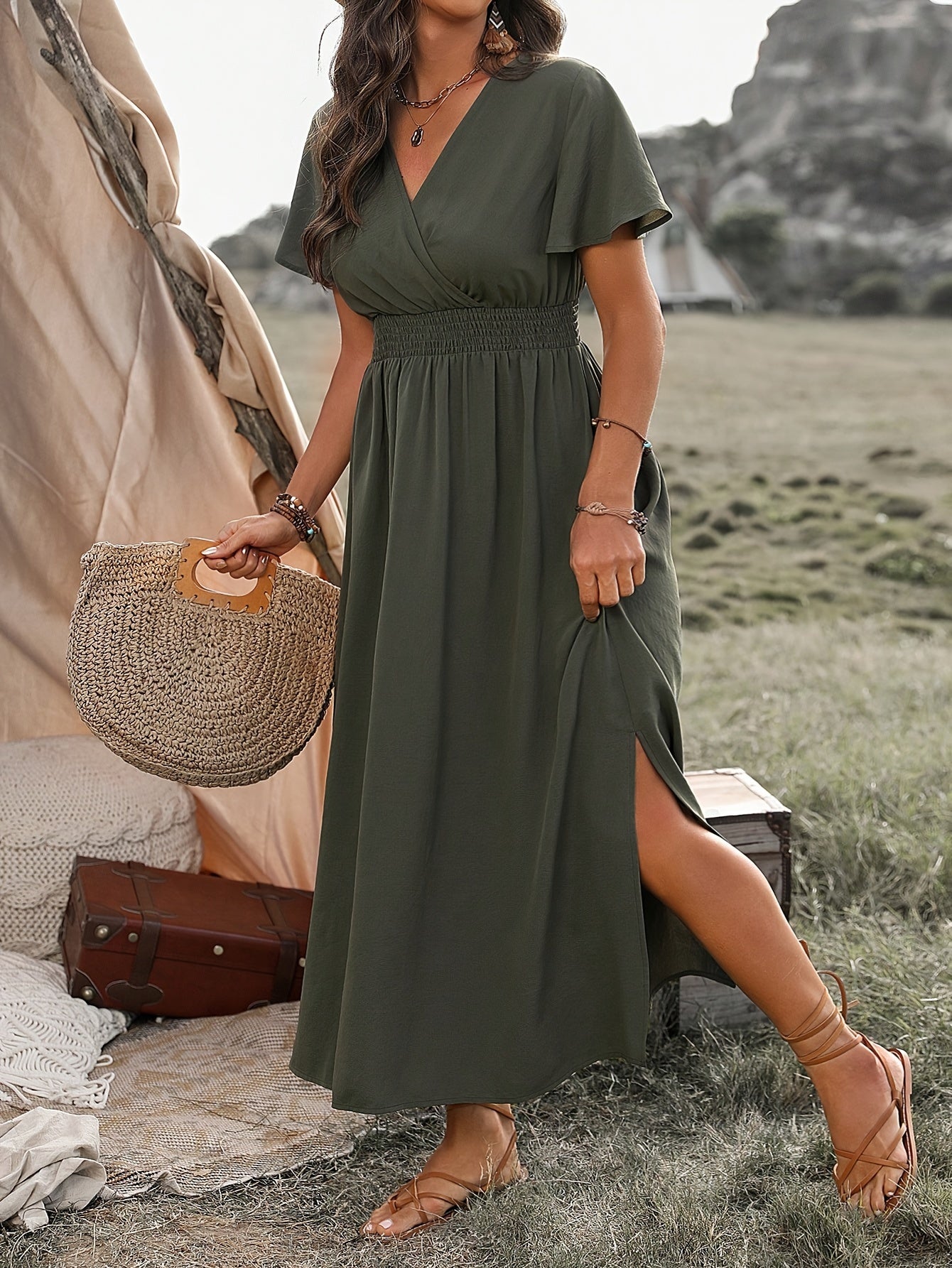 Variant image for Livia™ – Dames Jurk Ademend & Lichtgewicht Voor Zomer Elegantie-1
