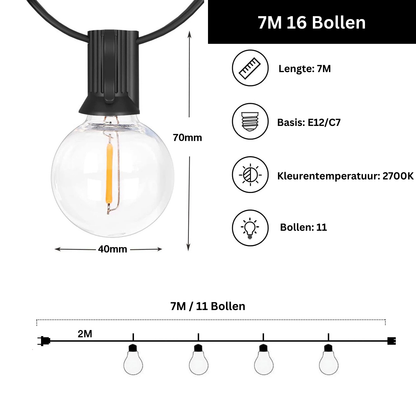 LED Buiten Hanglampen – Elegante Tuinverlichting voor Buiten