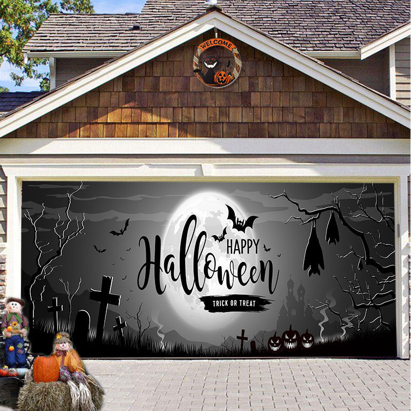 Halloween Garagedeur Shade Spookachtig Decoratie