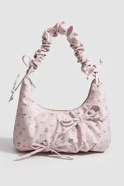 Dames Handtas Bloemenprint Polyester Eén Maat