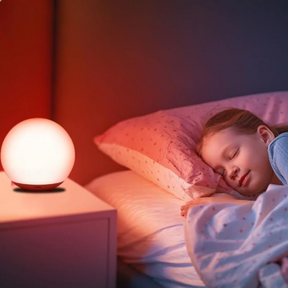 LED Nachtlampje Oplaadbaar met 8 Kleuren en Dimfunctie