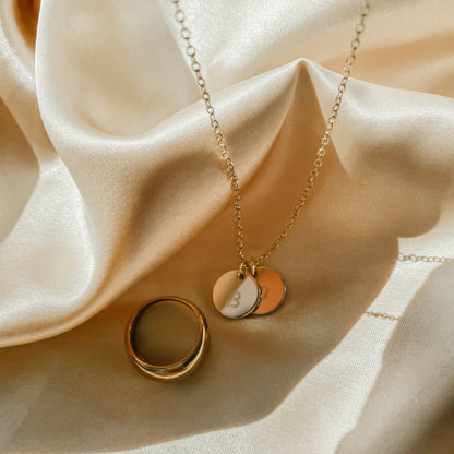 Initialen Ketting Gepersonaliseerd met Naam of Initialen
