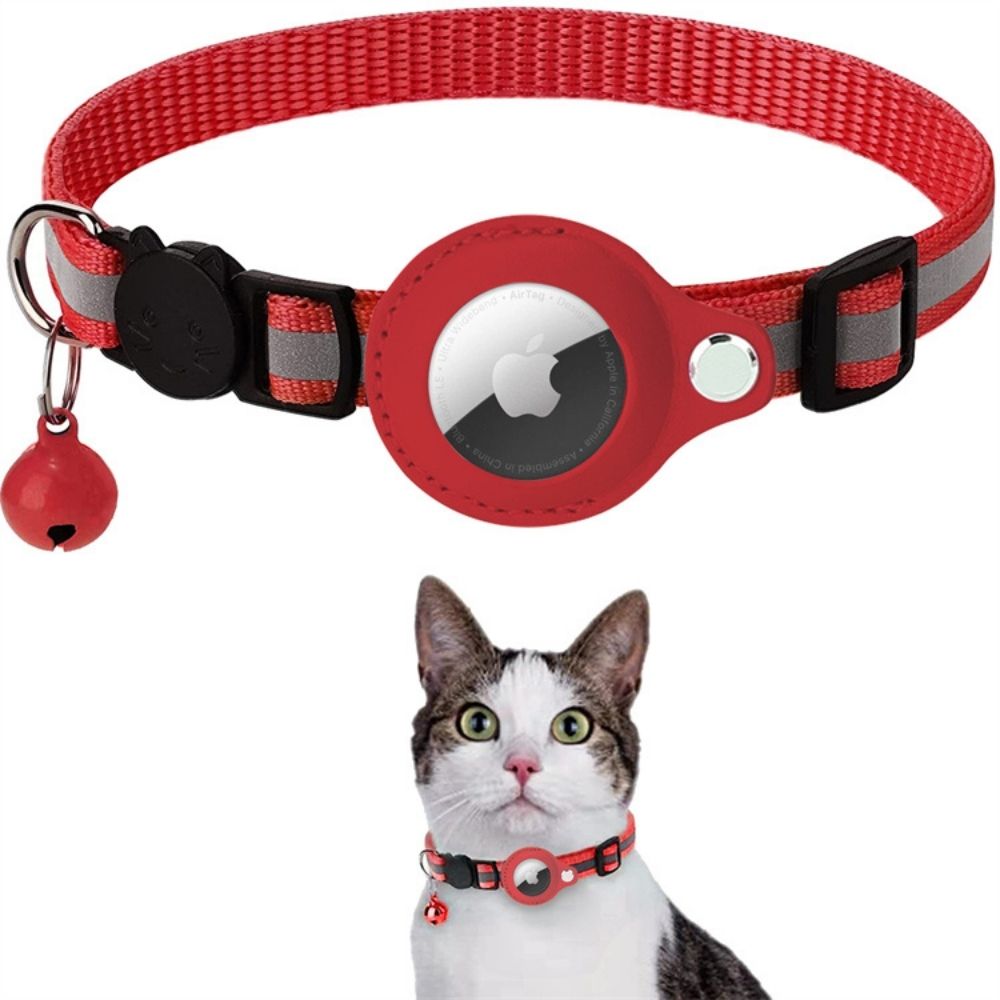 GPS Tracker Halsband voor Katten met Snelsluiting en Reflectie