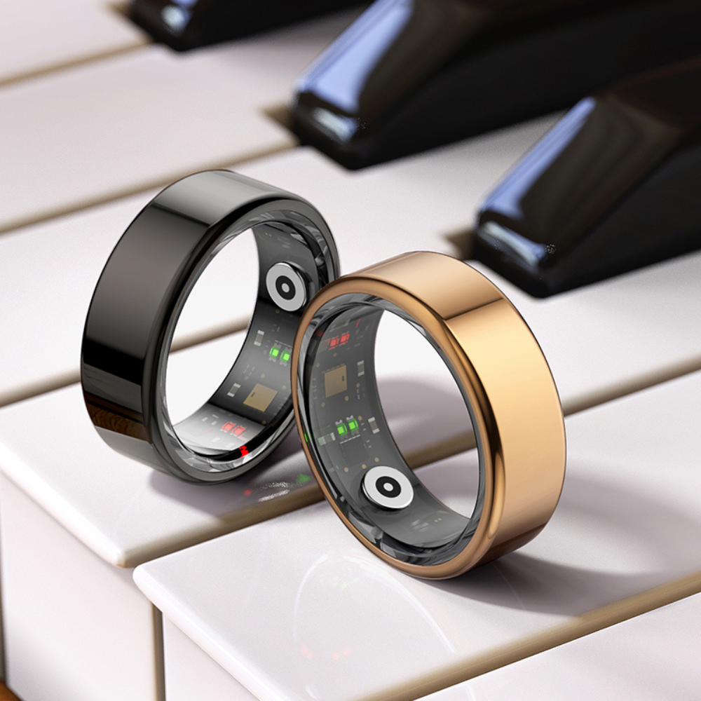 Slimme Fitness Tracker Ring met Hartslagmeter