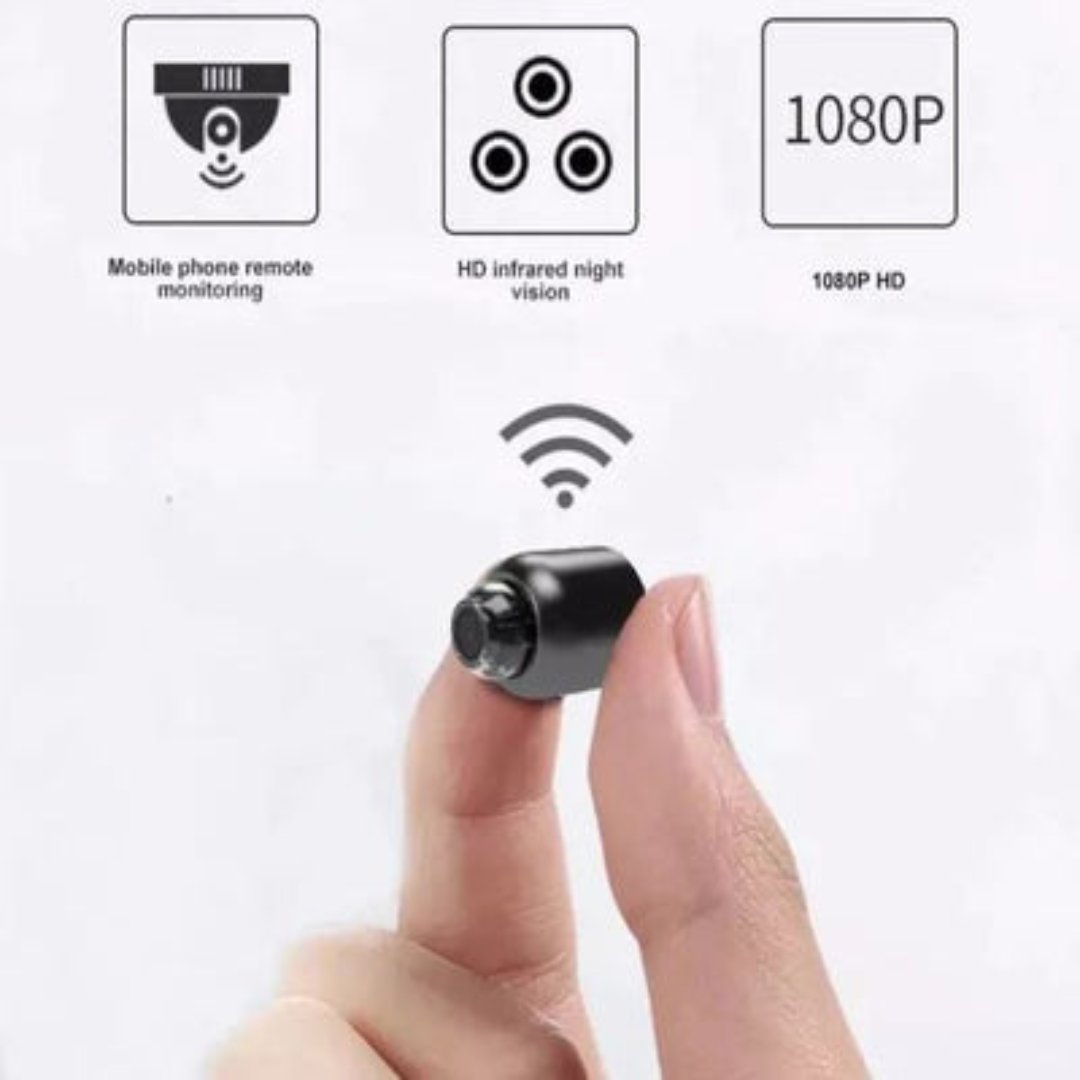 Draadloze WiFi Camera 1080P - Discrete Babyfoon en Bewaking