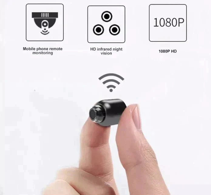 IP-Beveiligingscamera 1080P WiFi met Nachtzicht en Bewegingsdetectie