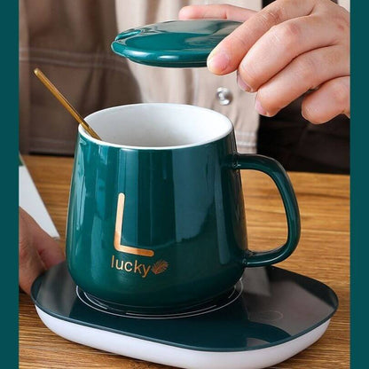 Koffiemok Verwarmer Warmhoudplaat voor Koffie en Thee