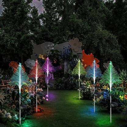 Zonne-Energie Tuinlampen Set van 3 Kleurveranderend LED