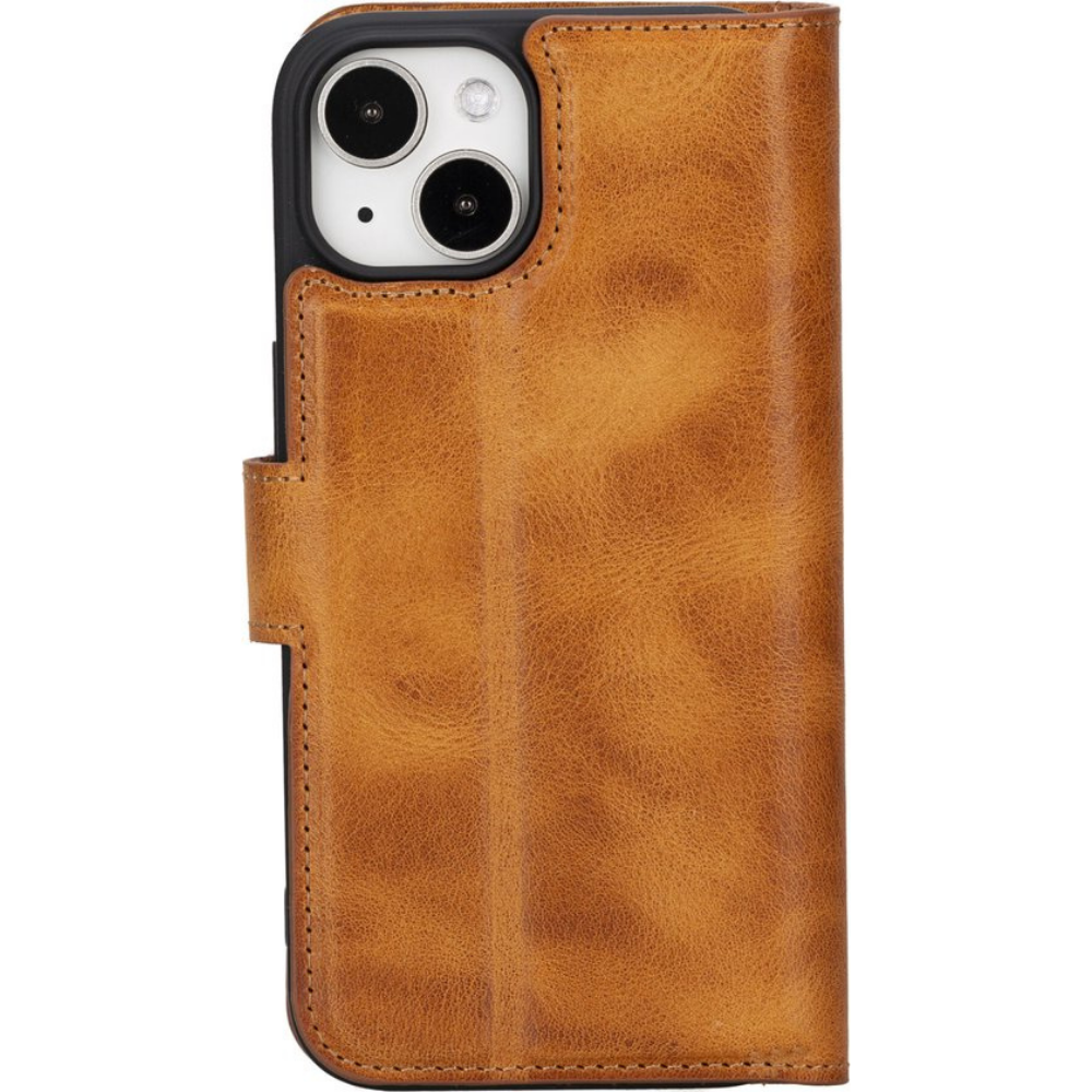 Telefoonhoesje Leer met Pasjeshouder en Kickstand