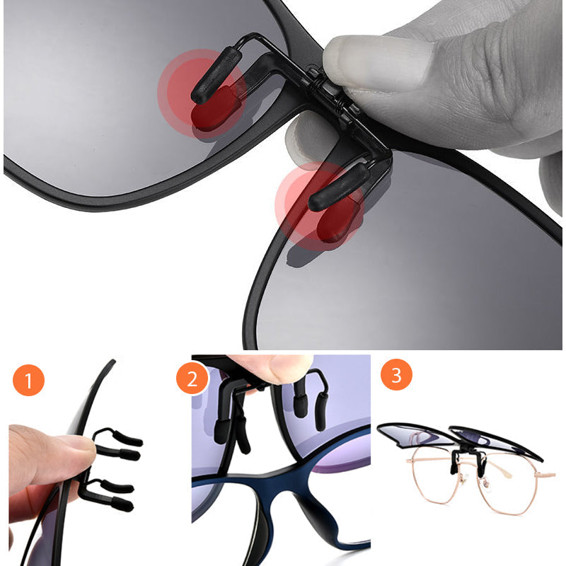 Zonnebril Clip voor Bril Zomer Accessoire