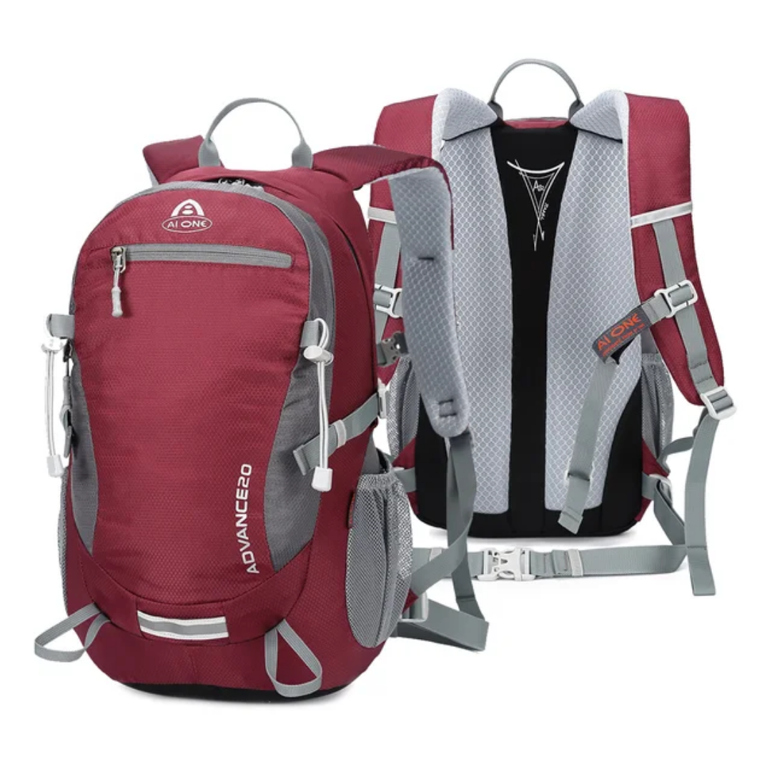 Wandelen Rugzak 20L Waterdicht en Lichtgewicht met Regenhoes