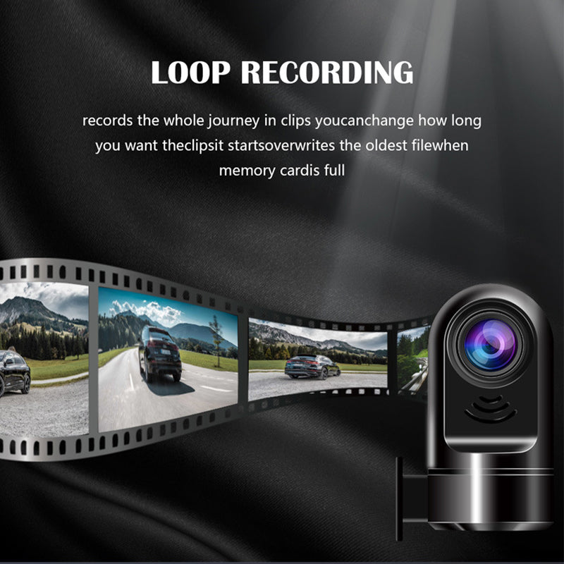 Mini Dashcam 1080P HD ADAS 360° Draaien