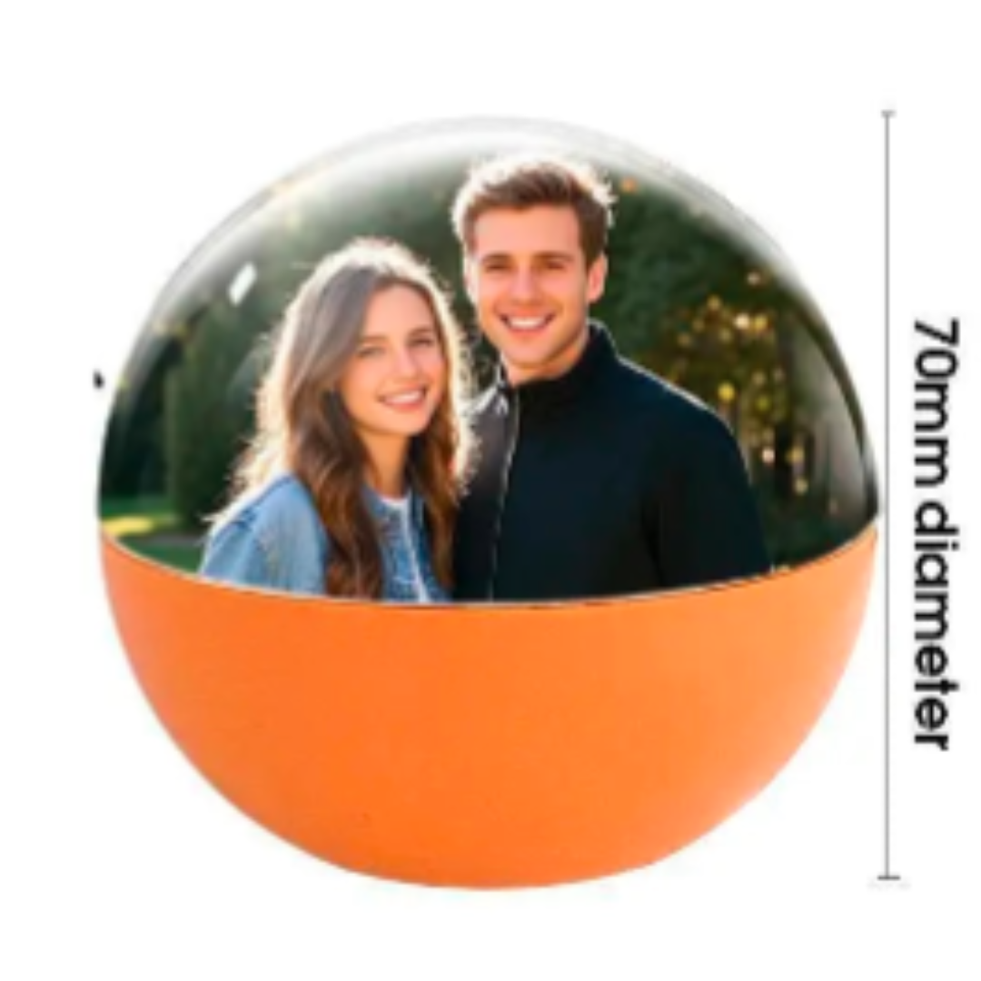 Kerstbal Gepersonaliseerd Met Naam en Datum