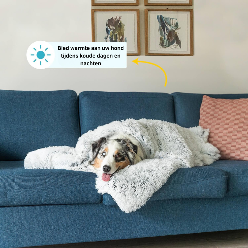 Zachte Hondendeken Luxe Plush voor Ontspanning en Slaap