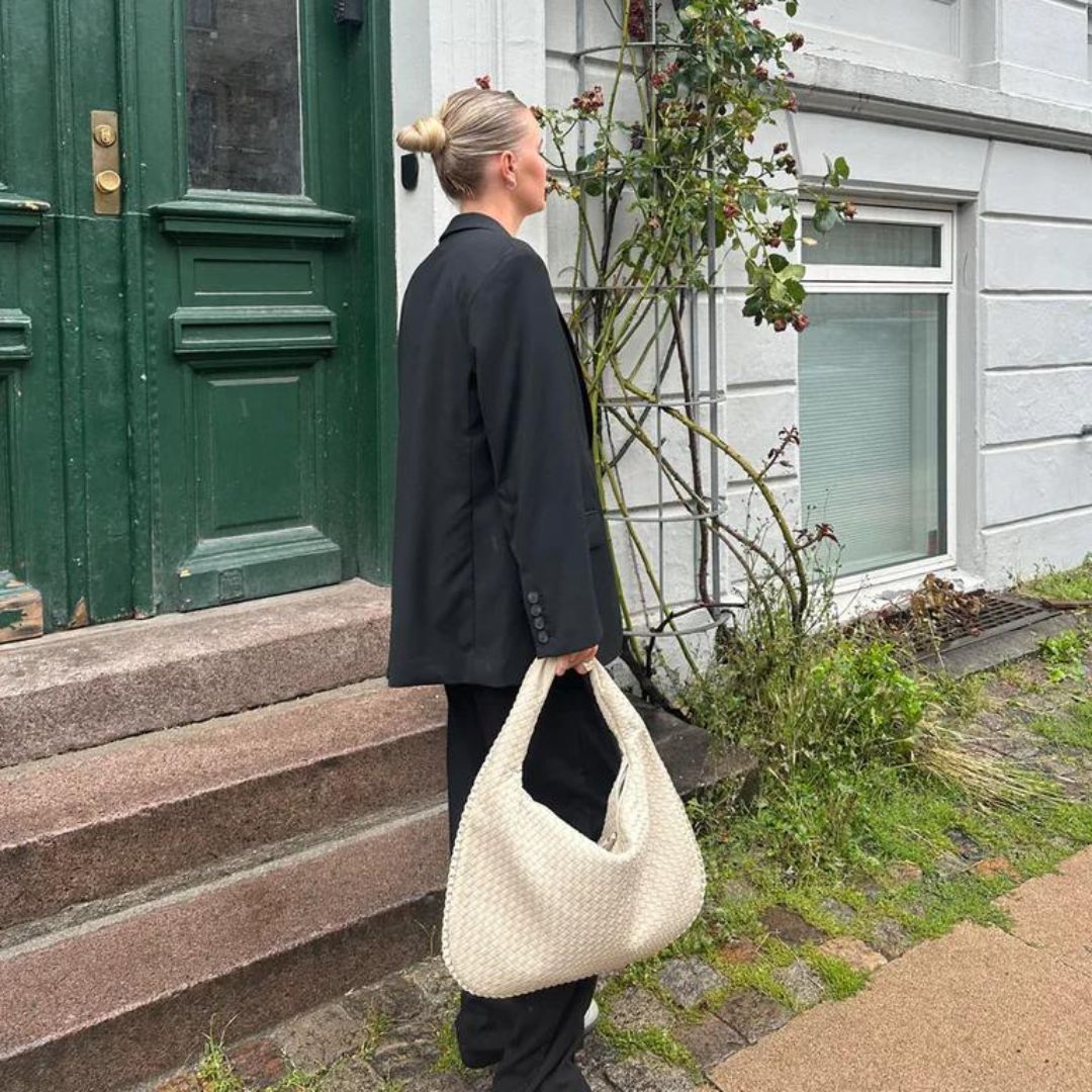 Vegan Leren Hobo Tas voor Dames Zacht en Stijlvol