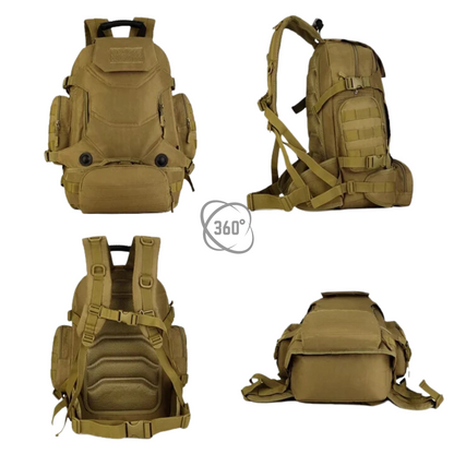 Tactische Rugzak 40L Waterdicht en Robuust voor Hiking en Camperen
