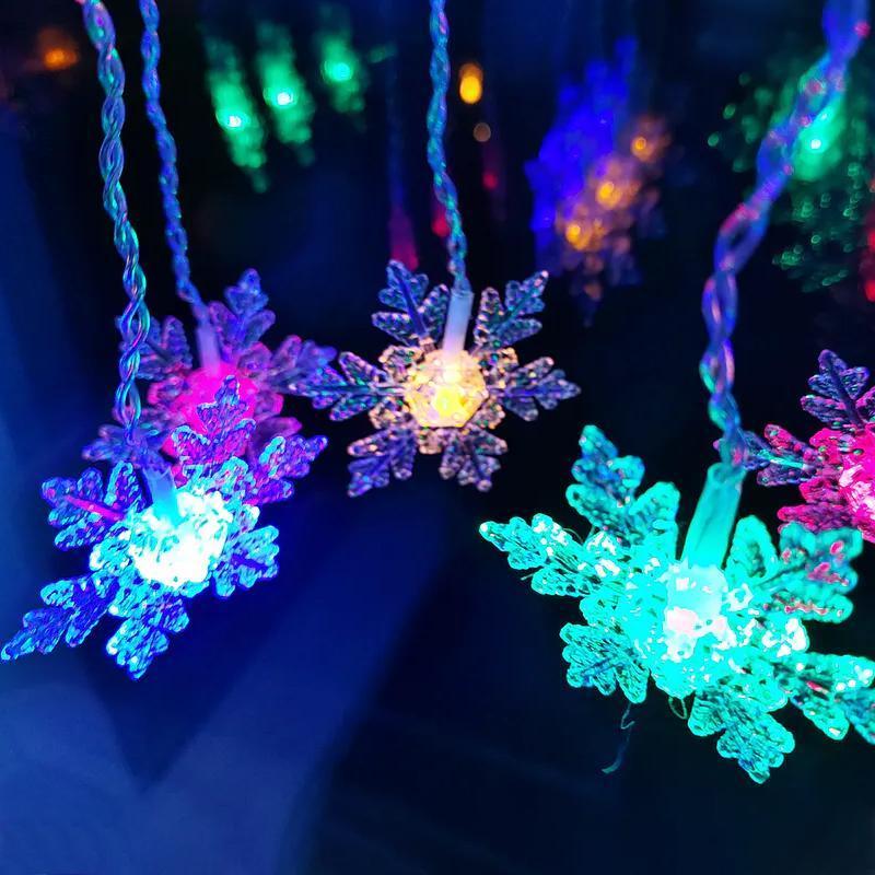 LED Lichtketting Sneeuwvlokken voor Binnen en Buiten