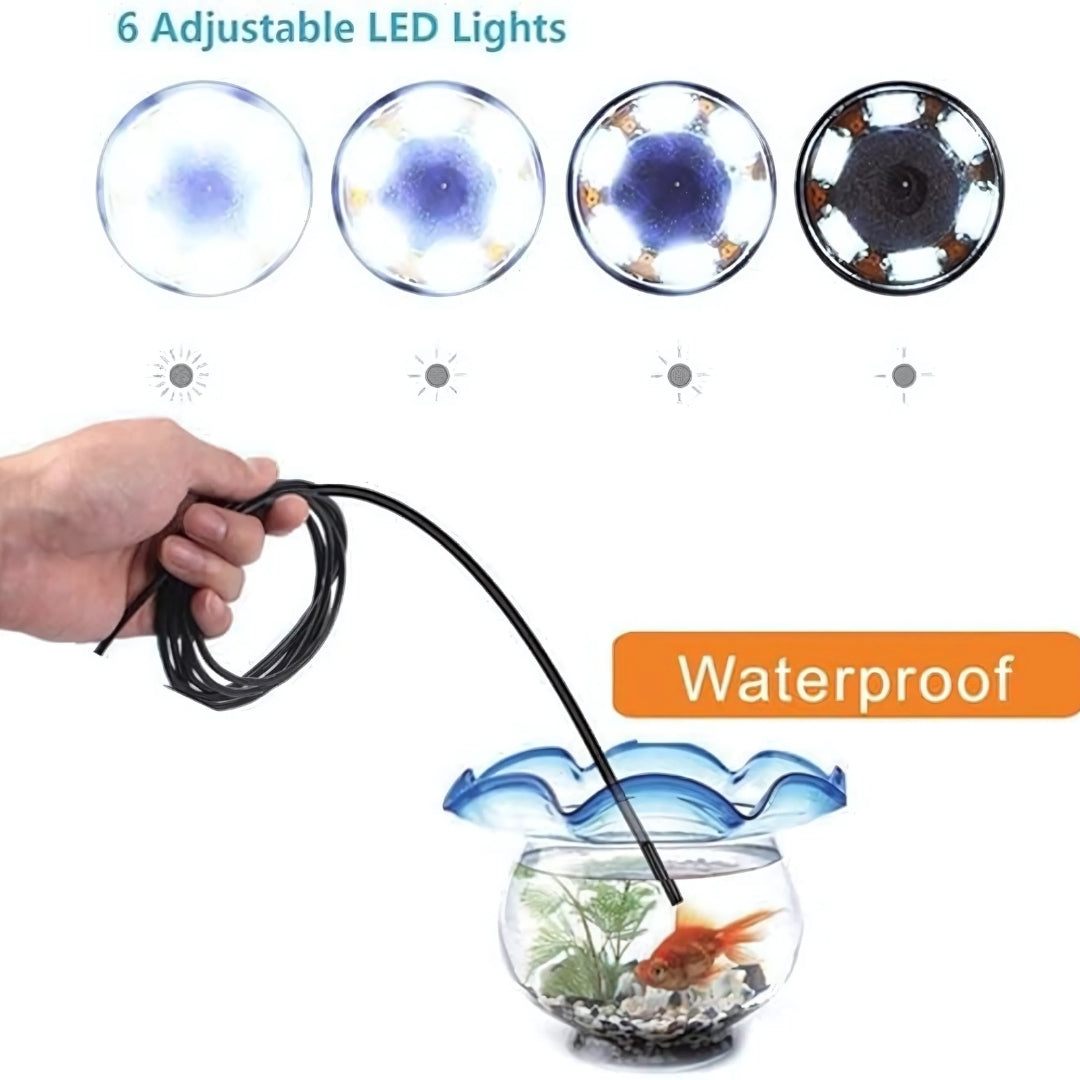 Waterdichte Endoscoop met LED Verlichting voor Inspectie