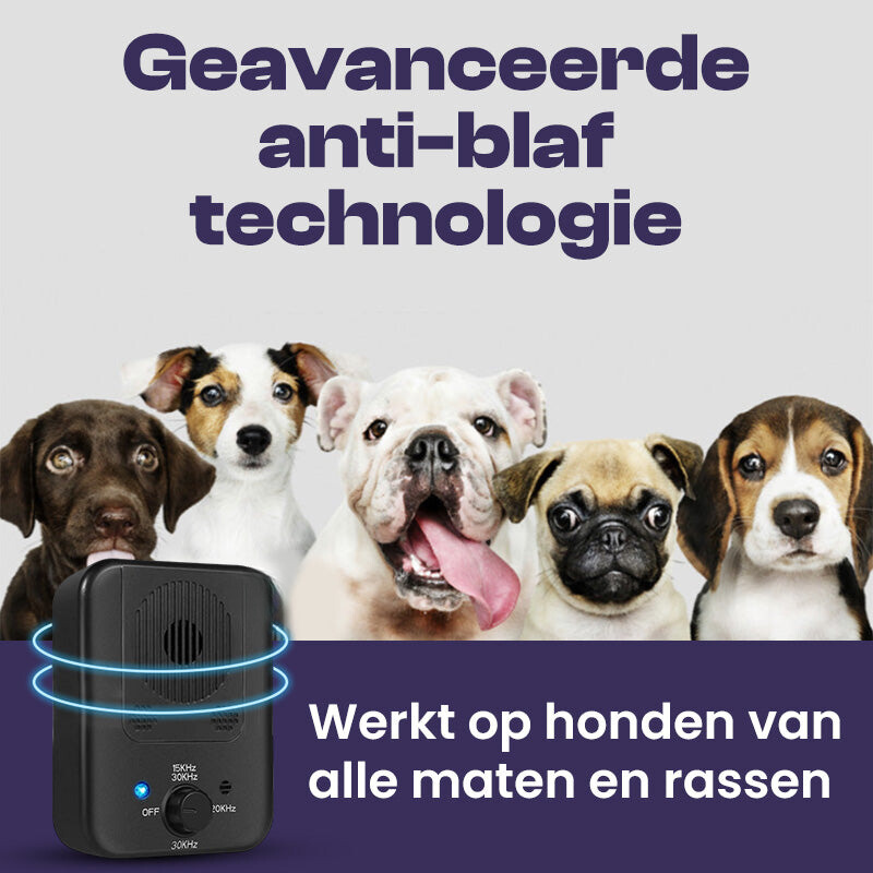 Honden Anti-Blaf Apparaat Pijnvrij Ultrasonisch