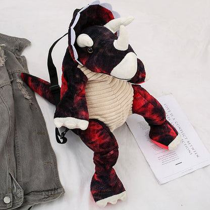 Knuffelbare Kinder Rugzak Zachte Dino Design