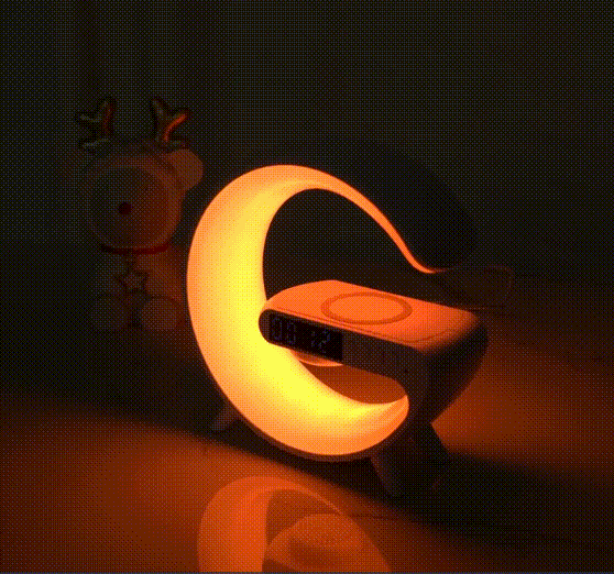 Bluetooth Speaker met Verlichting en Wekkerfunctie