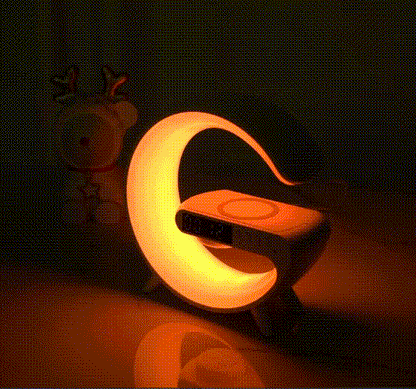 Bluetooth Speaker met Verlichting en Wekkerfunctie