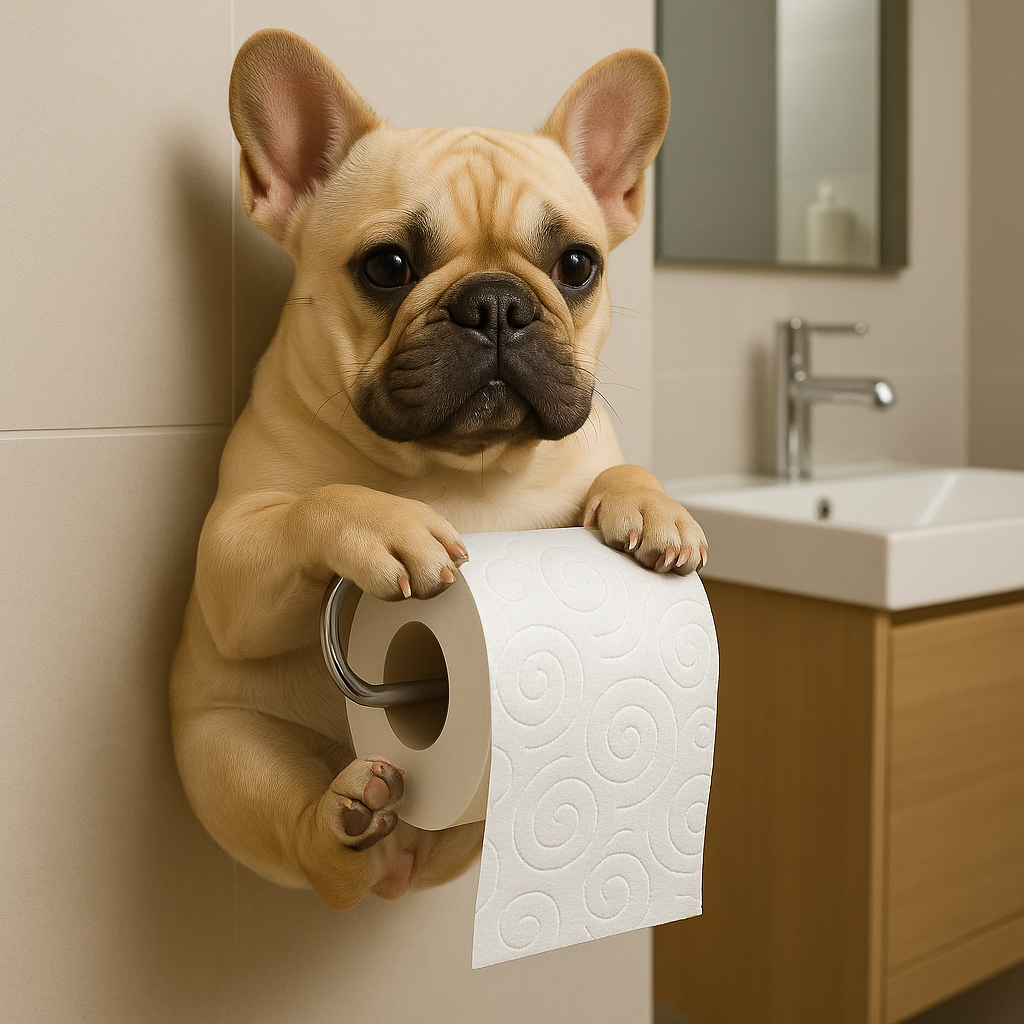 Dierenlijk Toiletrolhouder Charmant Huisdiervriendelijk Accessoire