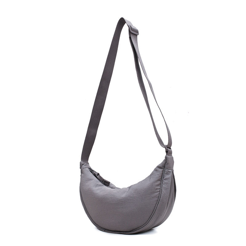 LunaTote – Slanke Gebogen Schoudertas – Stijlvol & Functioneel