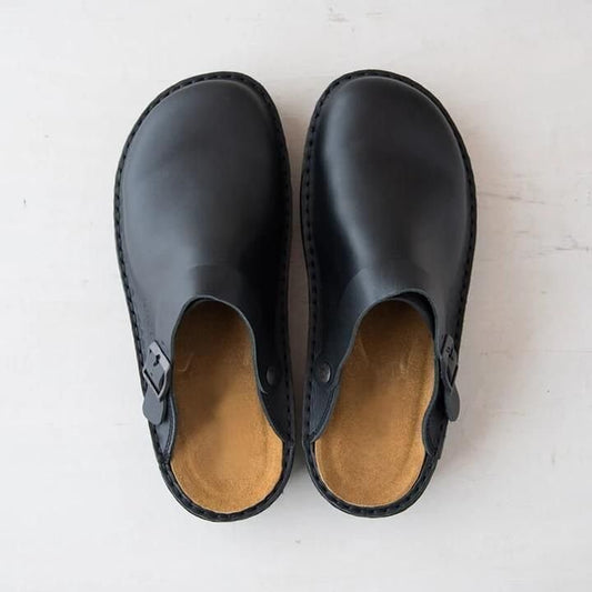 Leren Clogs Heren - Comfortabele Stijlvolle Dagelijkse Schoenen - Velinix