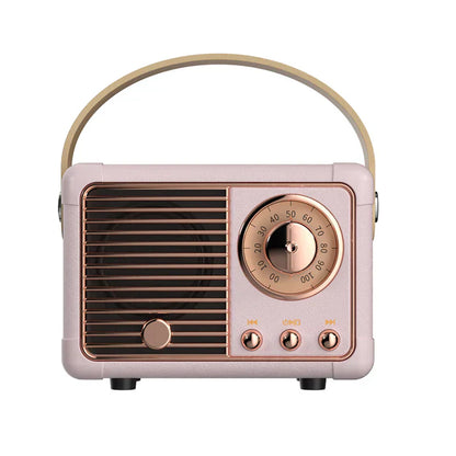 Bluetooth Speaker Retro Design Draadloos 2.0 Kanaals