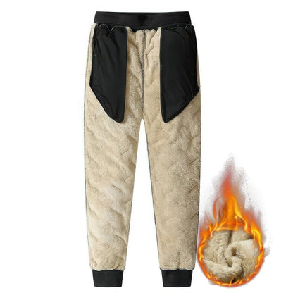 Heren Joggingbroek Fleece Dik Gevoerd met Trekkoord - Velinix