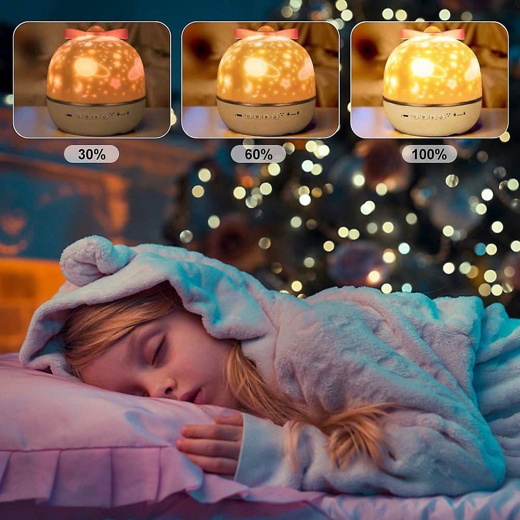 Kinderlamp Sterrenprojector voor Slaapkamer Nachtlicht - Velinix
