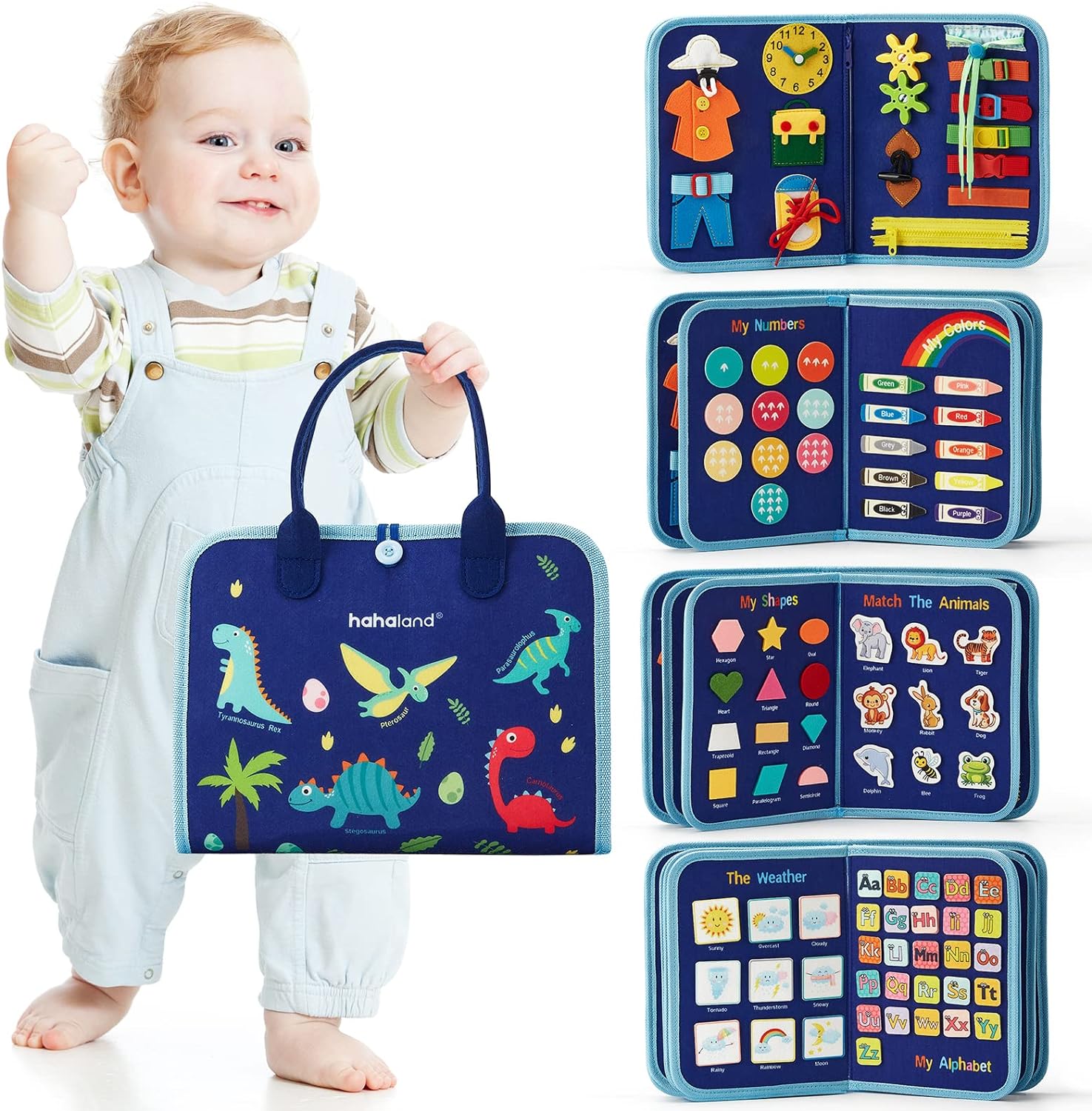 Montessori Drukbord voor Kinderen - Leer en Creëer met Elegant Design - Velinix