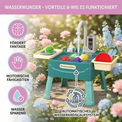 Kinder Speelkeuken met Kraan en Accessoires