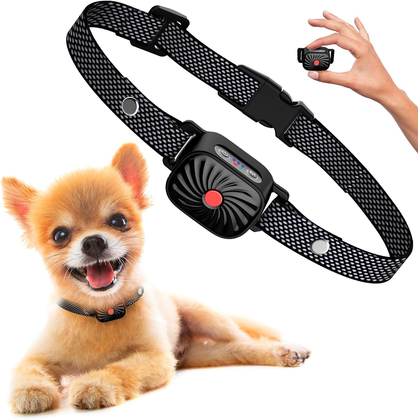 Hondenhalsband Antiblaas Reflecterend voor Kleine Honden - Velinix