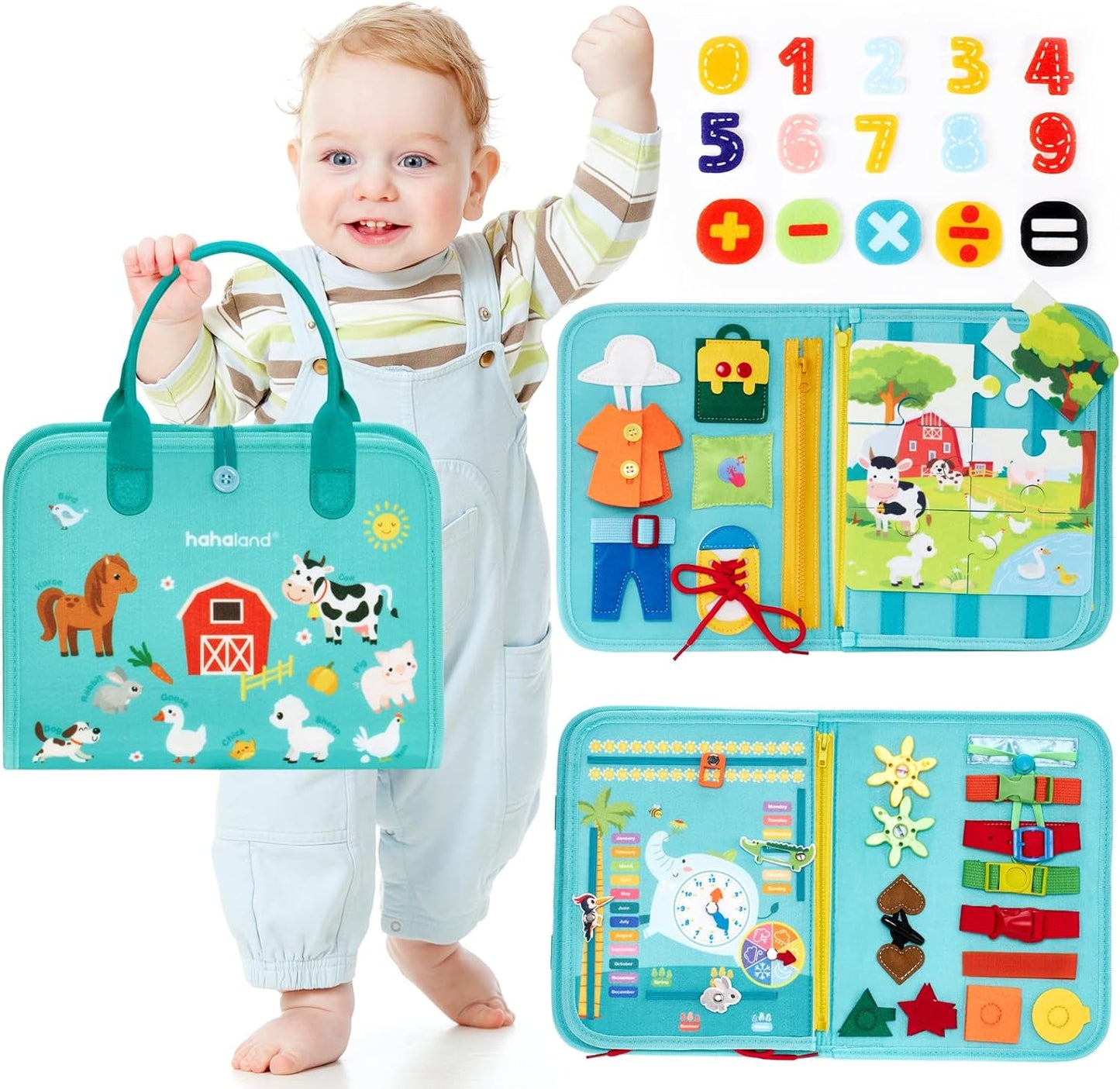 Montessori Drukbord voor Kinderen - Leer en Creëer met Elegant Design