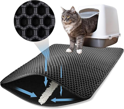 Katten Littermat Luxe Hygiënische Bakmat voor Schone Kattenbak