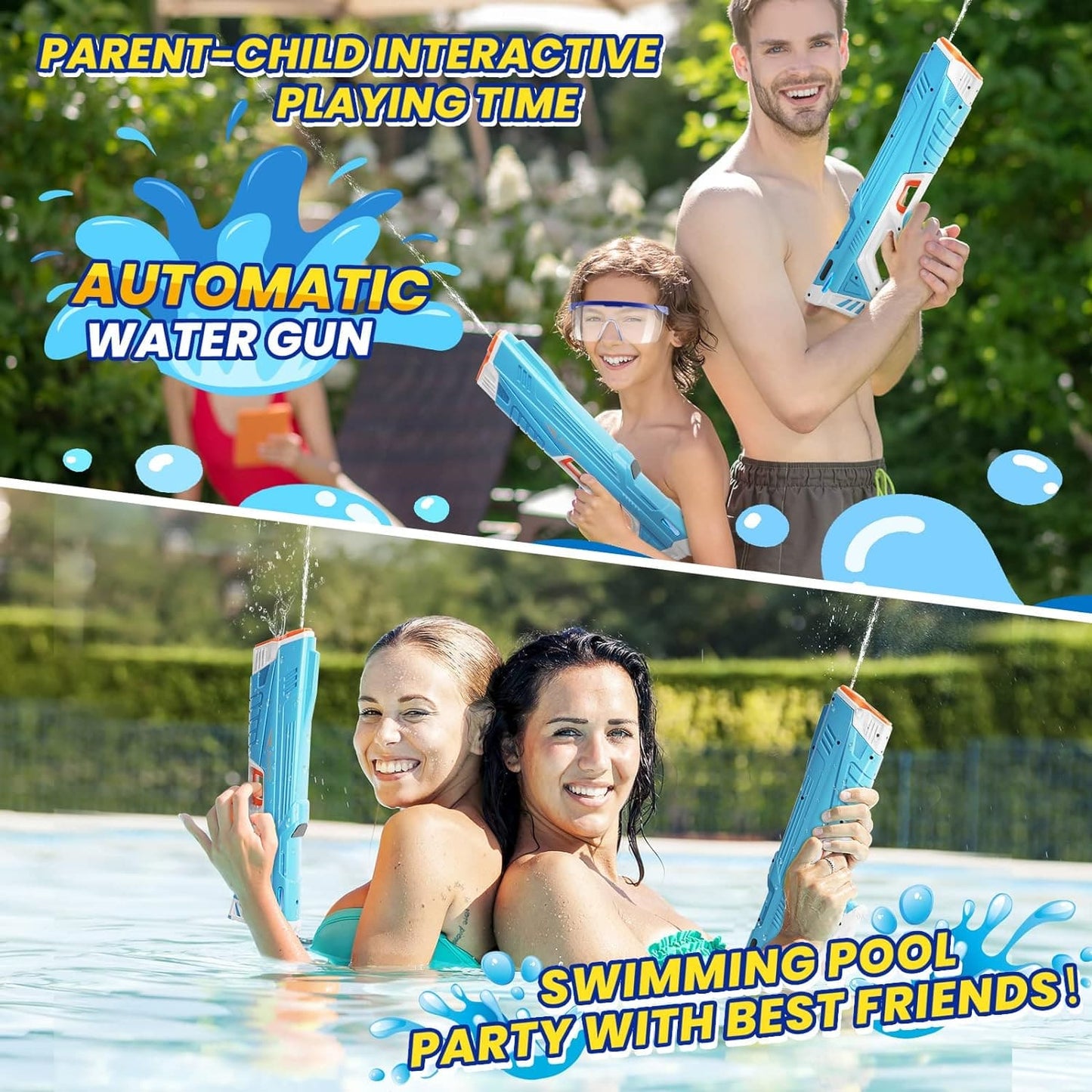 Waterpistool AquaLux Elite Krachtige Waterkanon voor Zomerplezier