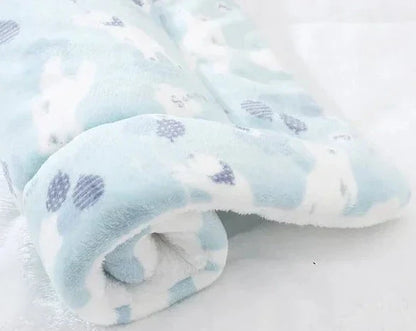 Zachte Kattendeken met Kattenprint - Hypoallergeen en Machinewasbaar