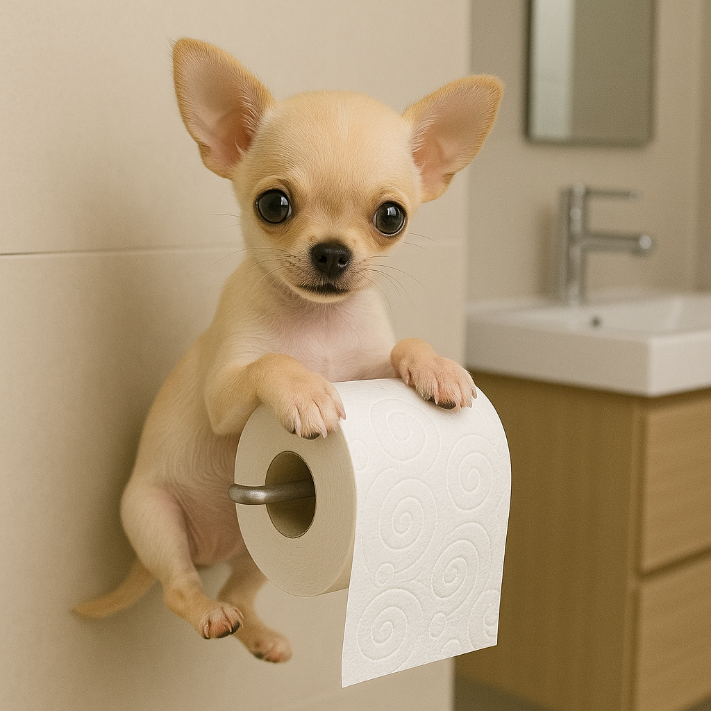 Dierenlijk Toiletrolhouder Charmant Huisdiervriendelijk Accessoire