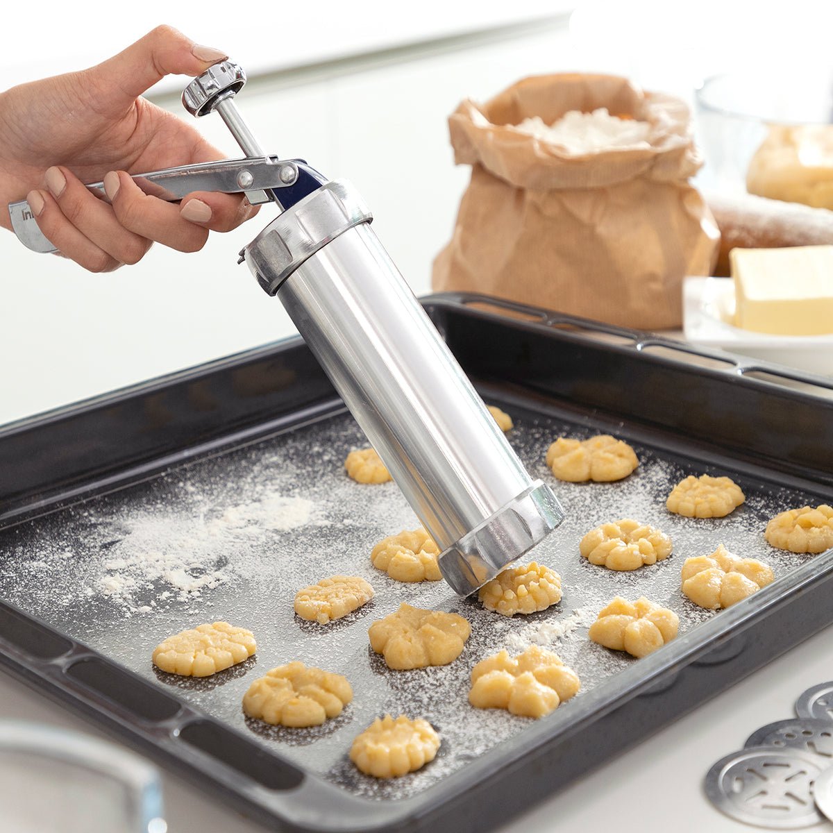 Koekjesmachine Multifunctioneel voor Bakken en Decoreren