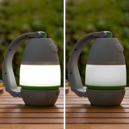 Kampeerlamp Oplaadbaar met Powerbank en Zaklamp 3-in-1