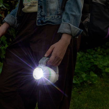 Kampeerlamp Oplaadbaar met Powerbank en Zaklamp 3-in-1