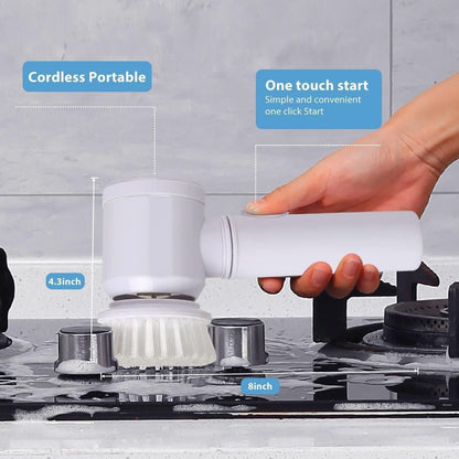 Handheld Schoonmaakborstel 5 in 1 Multi Tool