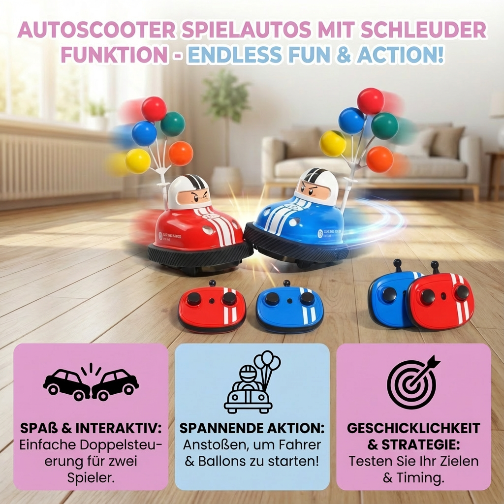 Autoscooter Speelauto Slingfunctie voor Kinderen