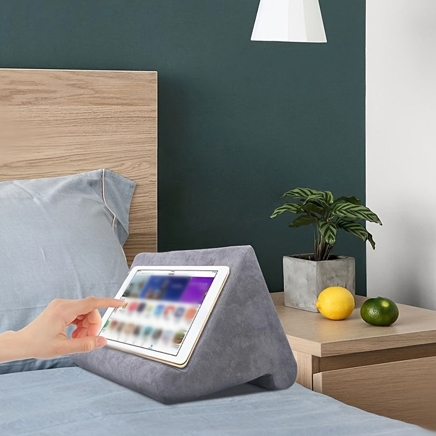 Tabletstandhouder Verstelbaar voor iPad en Tablets met Zacht Stof - Velinix