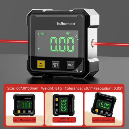 Magnetische Digitale Waterpas Hoekmeter Precies