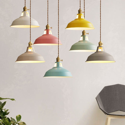 Industriële Hanglamp Dimbaar Kleurrijk Modern Design - Velinix