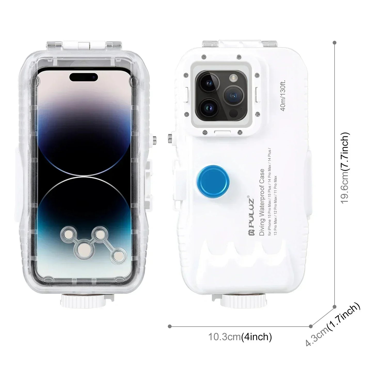 Waterdichte iPhone Hoes 40 Meter Verzegeld Beschermhoes