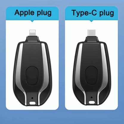Compacte Powerbank Sleutelhanger Oplaadbaar voor Onderweg